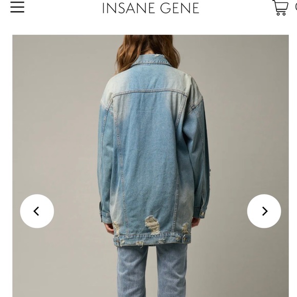 INSANE GENE-Dropped shoulder Oversized Jeanie (small) - Picture 14 of 14